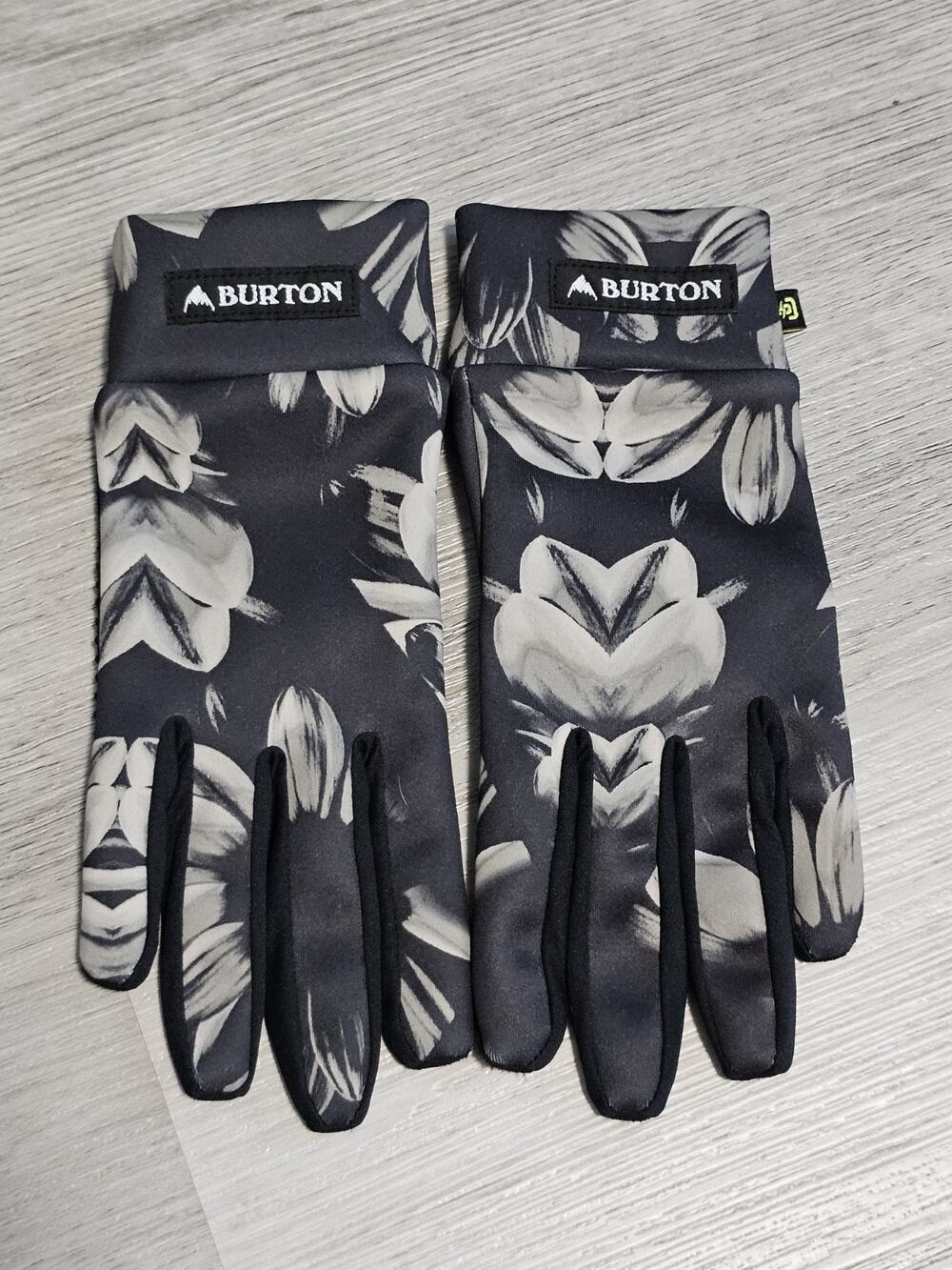 Burton Womens Touch N' Go Gloves Floral Size Small